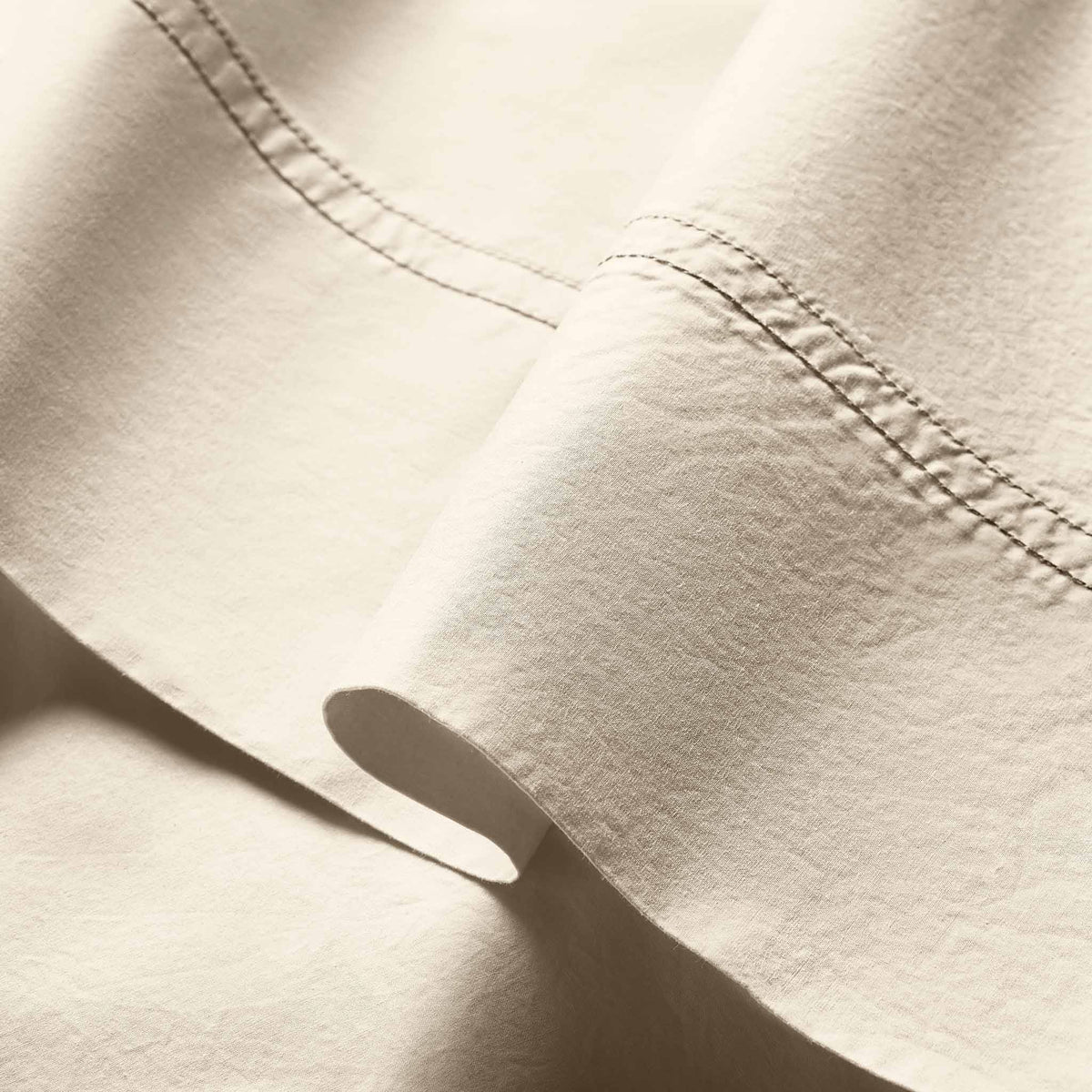 Set of 2 Washed Classic Percale Core Sheet Set Bundle